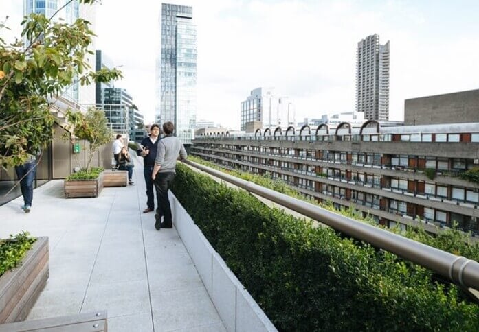 Roof terrace - Fore Street Avenue, WeWork in Moorgate