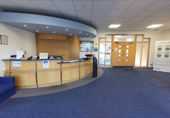 Reception in Beehive Ring Road, Freedom Works Ltd, Crawley