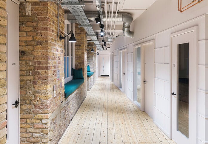 Hallway access at Greville Street, The Office Group Ltd. (FORA), Farringdon, EC1 - London