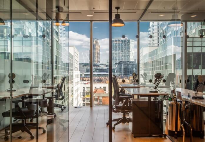 Dedicated workspace at Leman Street, InfinitSpace in Aldgate