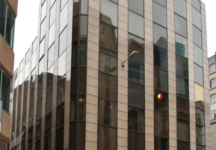 The building at Creechurch Lane, Podium Space Ltd in Aldgate