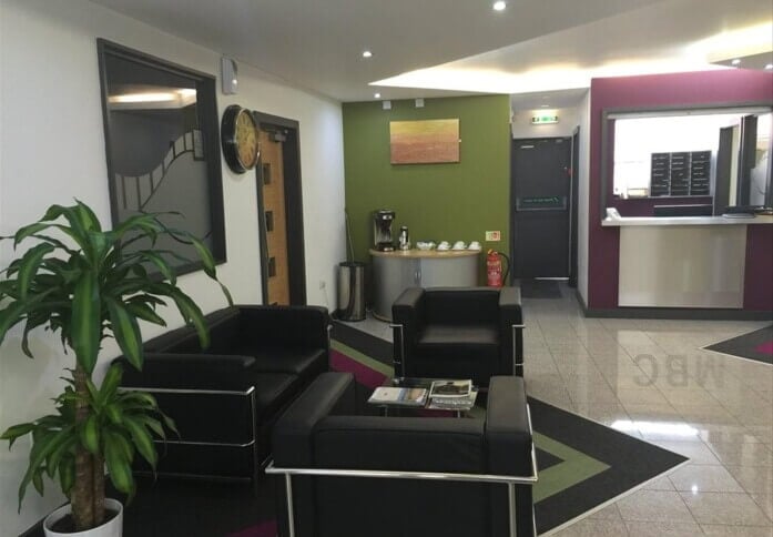 Reception at Mabgate, Leeds Business Centres Ltd in LS1