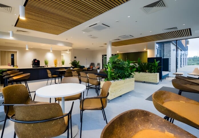 A breakout area in Theobalds Enterprise Centre, Oxford Innovation Ltd, Cheshunt, EN8 - East England