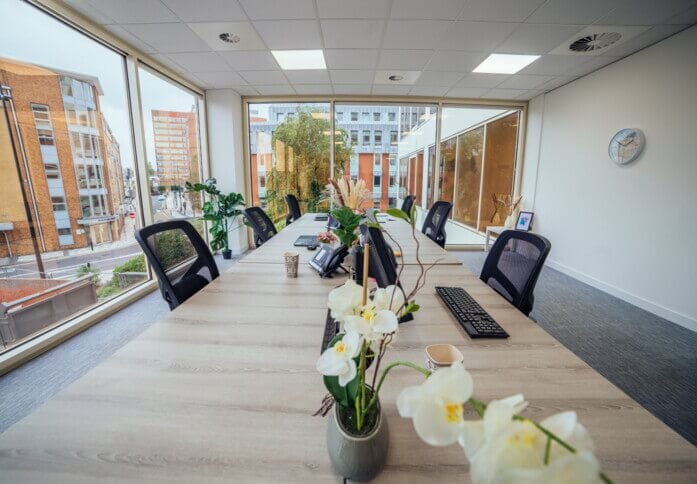 Dedicated workspace on Newbridge Square, FigFlex Offices Ltd in Swindon, SN1