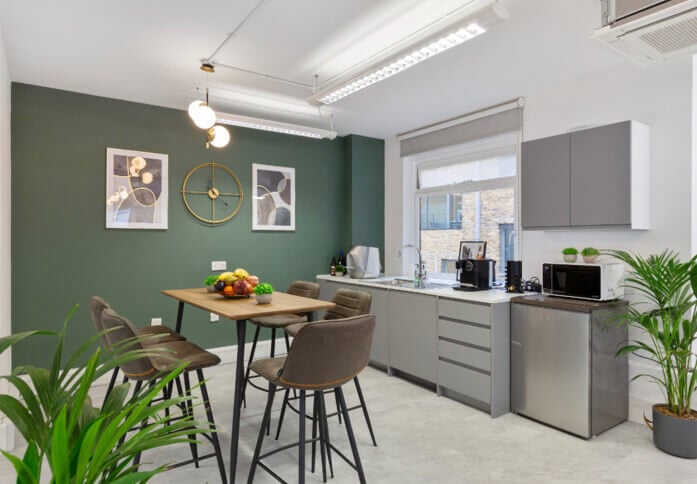 Kitchen at Duke Street, Hyde Albion Ltd in Marylebone, NW1 - London