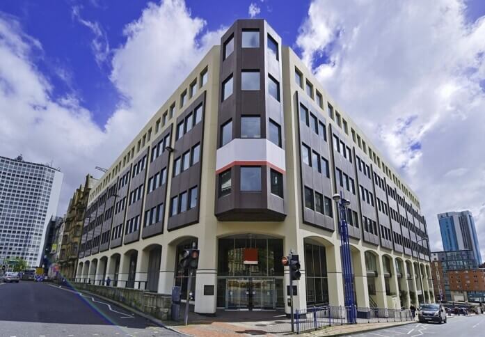 The building at Victoria Square, Regus in Birmingham