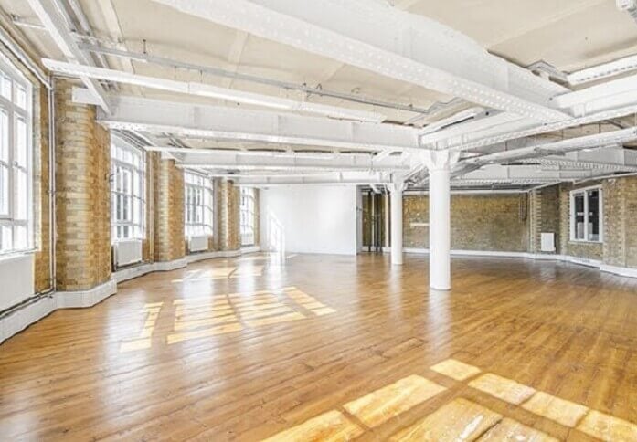 Unfurnished workspace in Clerkenwell Close