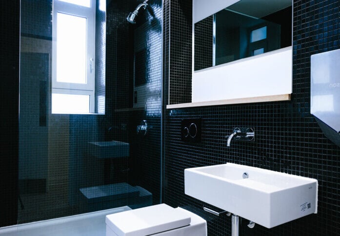 Bathroom facility in Old Street, Business Cube Management Solutions Ltd