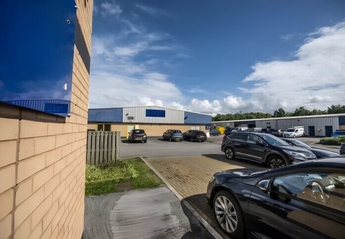 Parking- CoWorkz Sealand, North West Industrial Estates Limited in Chester, CH1 - North West