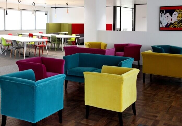 Breakout space for clients - Station Road, Halkin Management in Watford