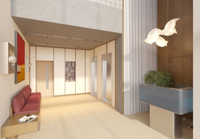 Foyer area in 175 High Holborn, RNR Property Limited (t/a Canvas Offices), Holborn, WC1 - London