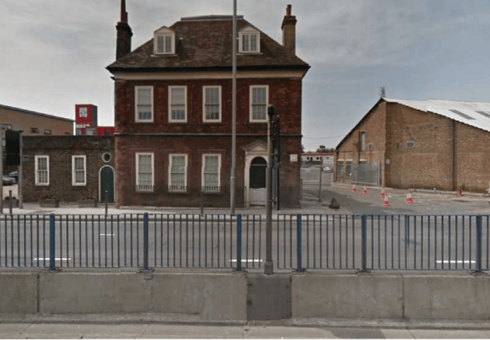 The building at Gillender Street, Leaside Regeneration in Poplar