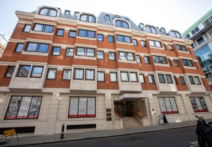 Building outside at Tallis Street, Regus, Blackfriars