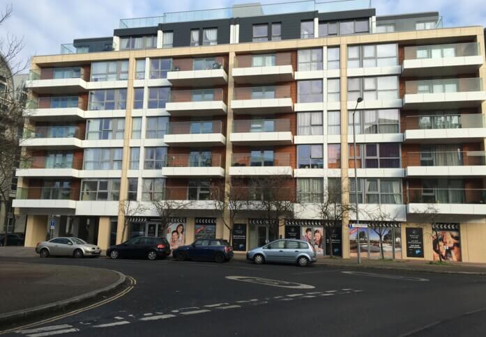 The building at Rope Street, City Business Centre, Surrey Quays