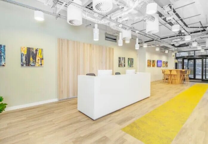 Reception at Oxford Road, Regus in Bournemouth