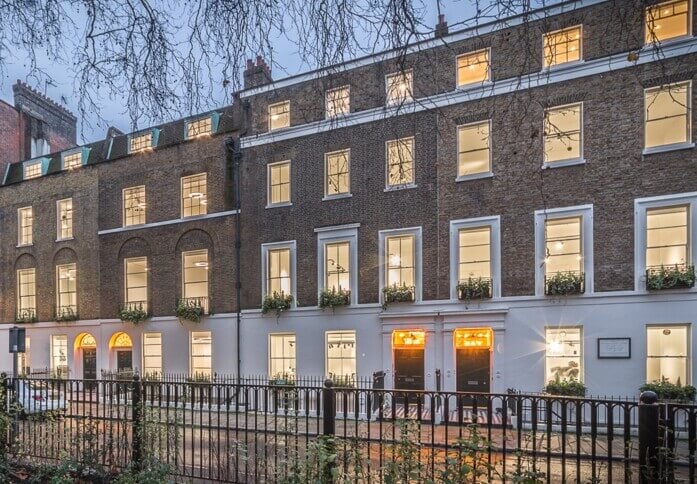 The building at Red Lion Square, Holborn