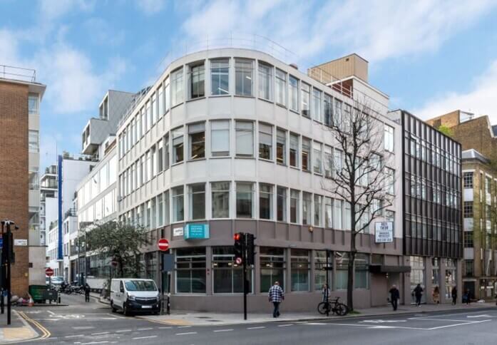 Building outside at Clerkenwell Road, Kitt Technology Limited, Farringdon