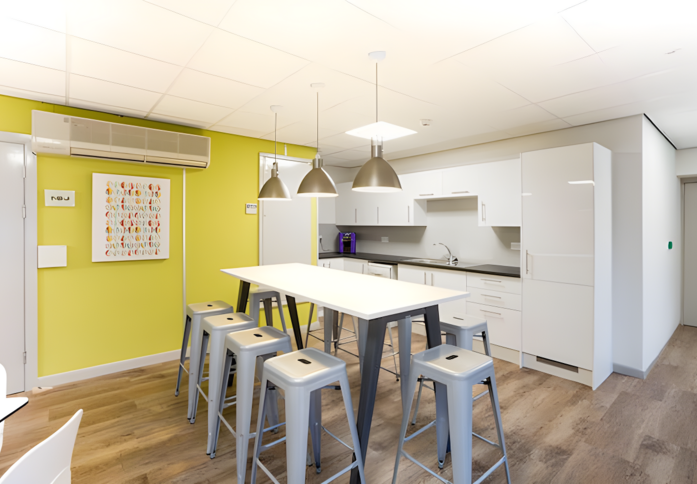 Kitchen area - Courtwood House (Flexico), Wizu Workspace (Leeds) (Sheffield, S1 - Yorkshire and the Humber)