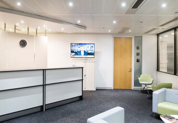 Reception in Lansdowne Road, Regus, Croydon