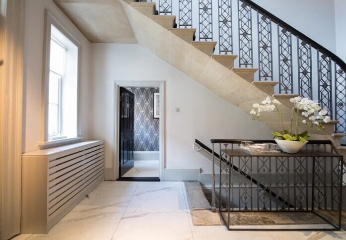 The hallway in John Street, The Boutique Workplace Company, Chancery Lane