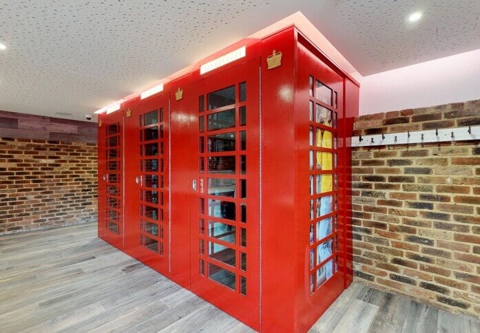 Telephone booth at Cobham Park Road, Lawmans UK Ltd in Surrey