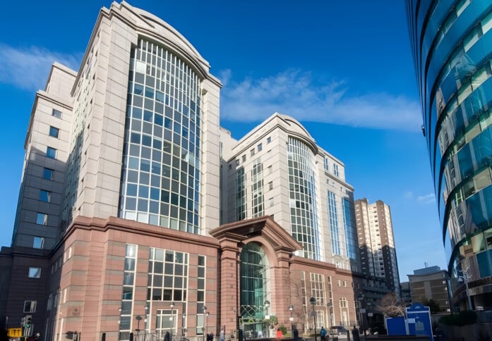 The building at Botolph Street, Landmark Space in Aldgate, E1 - London