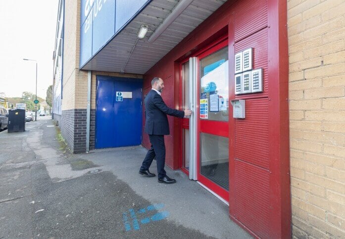 The building at Morden Road, Access Storage, Mitcham