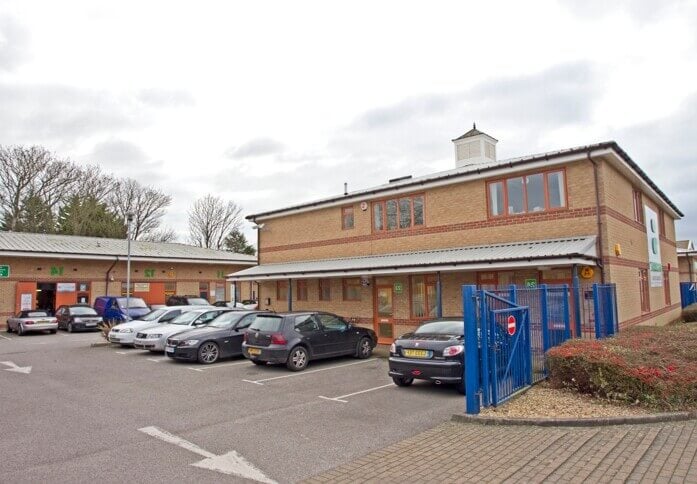 The building at Jubilee Close, Regus in Weymouth