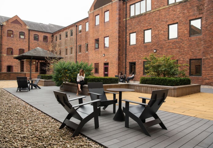 Outdoor area at One Embankment, Wizu Workspace (Leeds) in Leeds, LS1 - Yorkshire and the Humber