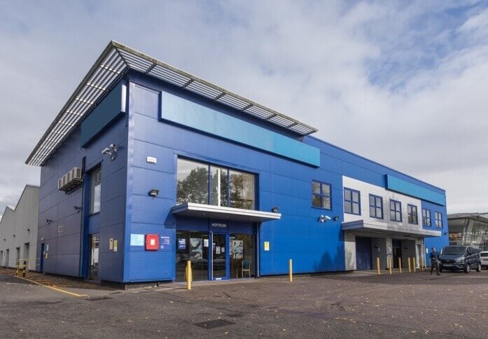 The building at Moorfield Road, Access Storage in Guildford