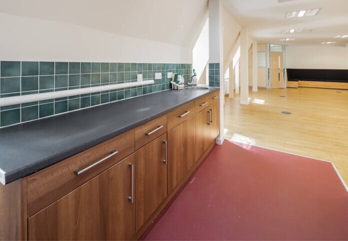 Kitchen at Rose Street, The Ethical Property Company Plc in Edinburgh, EH1