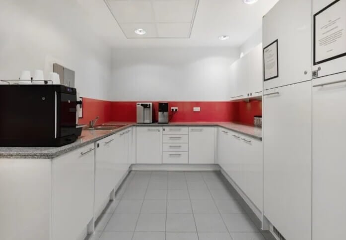 Kitchen at College Road, Regus in Harrow