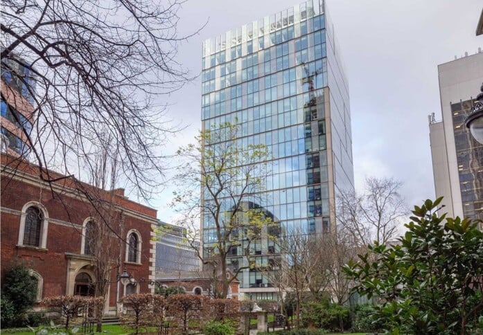 The building at MYO Liverpool Street, Land Securities Group PLC (Landsec/MYO) in Liverpool Street, EC2 - London