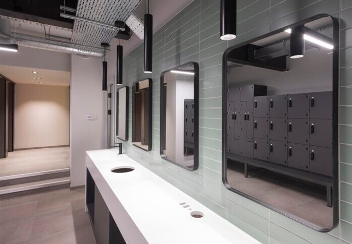 Changing room at Redheughs Rigg, Commercial Estates Group Ltd in Edinburgh