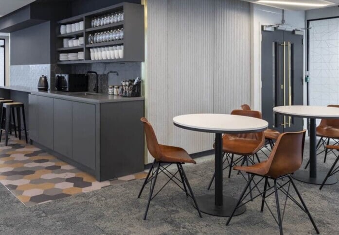 Kitchenette at Carter Lane, The Boutique Workplace Company in St Paul's