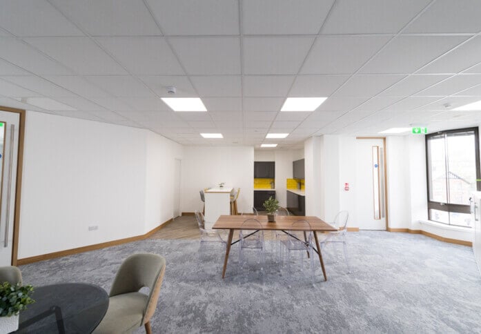 Breakout area at Middleborough, Commercial Estates Group Ltd in Colchester