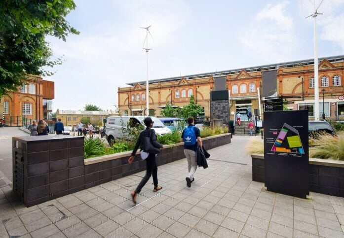 Building External at Brixton Road, Workspace Group Plc in Oval