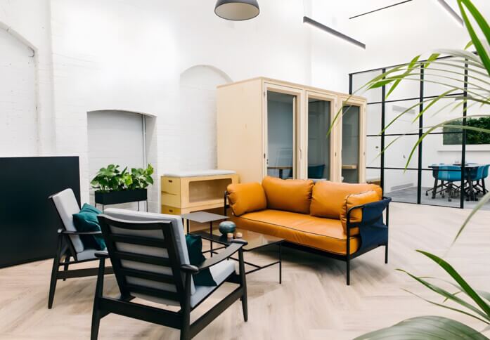 A breakout area in 45 Eagle Street, Knotel, Holborn, WC1 - London