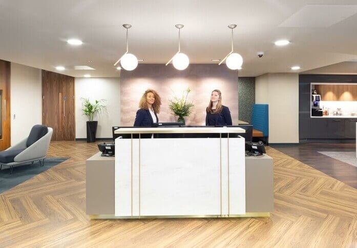 Reception area at Cannon Place, Landmark Space in Cannon Street, EC4 - London