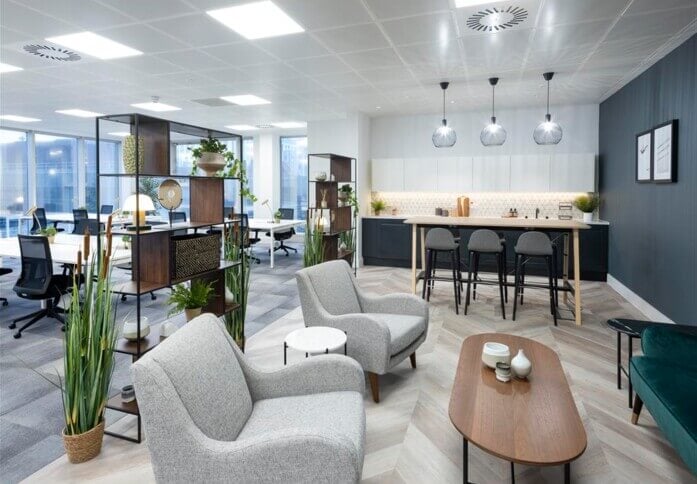 Breakout space in Bothwell Street, Commercial Estates Group Ltd (Glasgow)