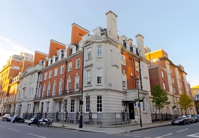 The building at Devonshire Street, Landmark Space in Great Portland St, W1 - London