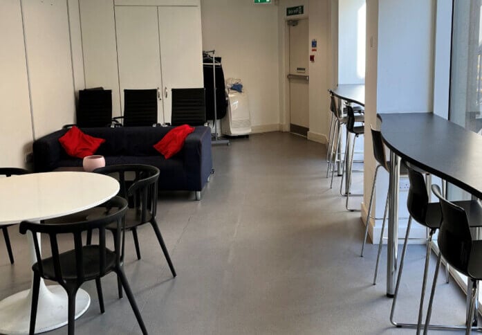 A breakout area in Lloyds Avenue, MIYO Ltd, Fenchurch Street, EC3 - London