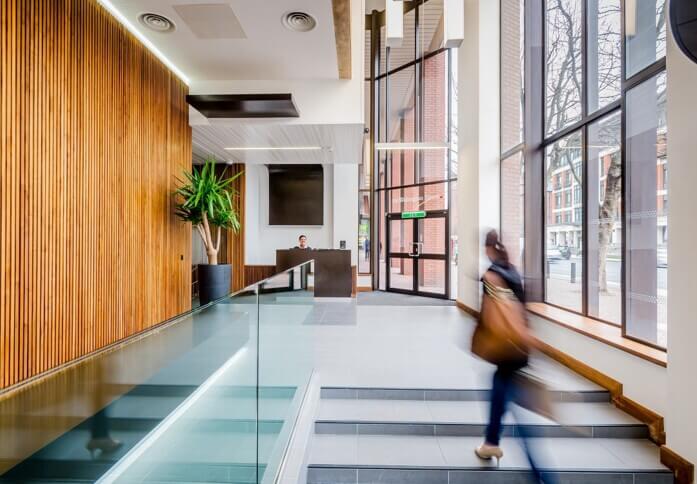 Reception in Wellington Street, Bruntwood, Leeds