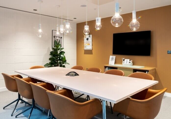 Boardroom at West Regent Street, Regus in Glasgow