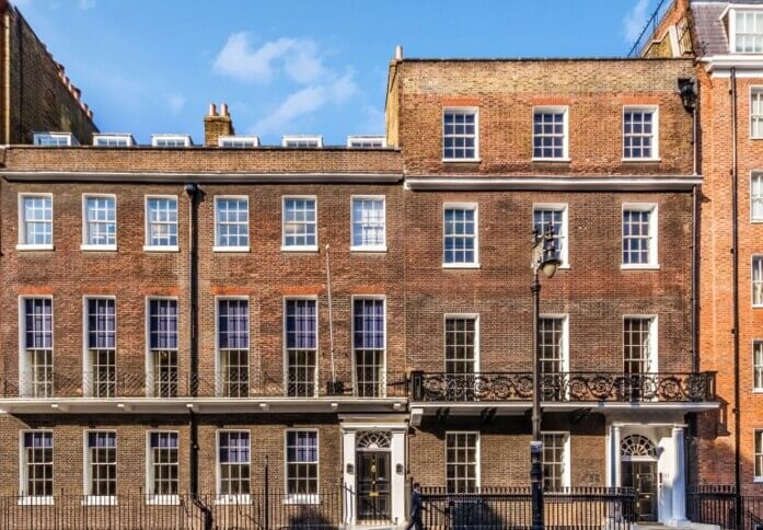 The building at Hill Street, The Argyll Club (LEO) in Mayfair