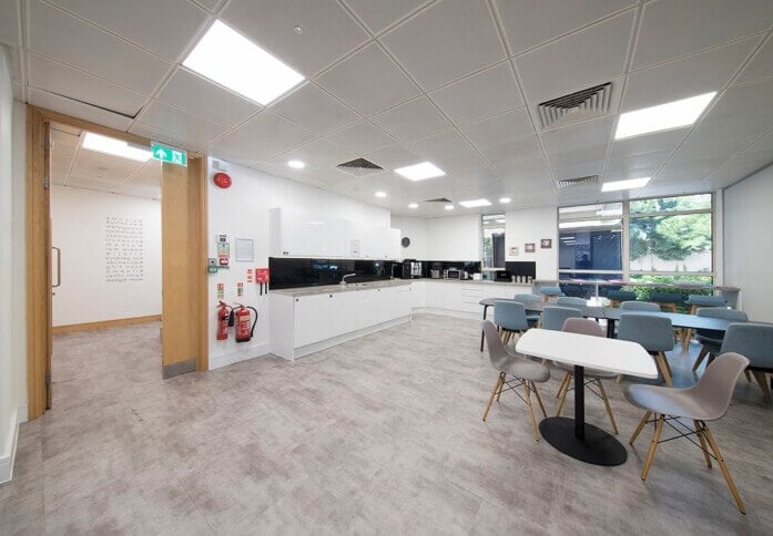 Use the Kitchen at London Road, Regus in Staines-upon-Thames