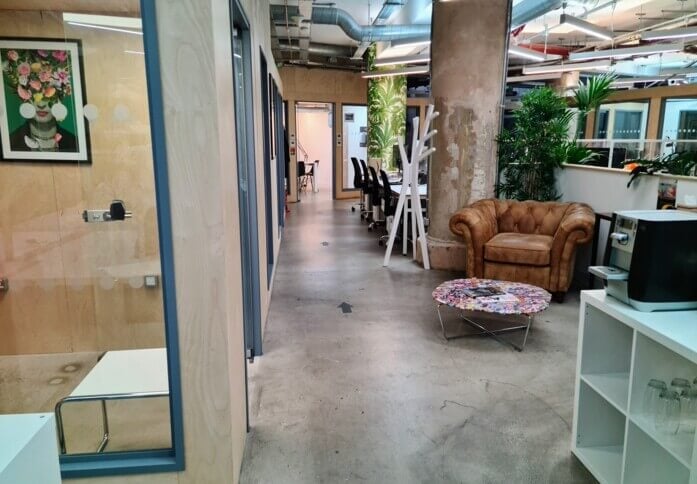 Breakout area at City Road, The Brew in Old Street