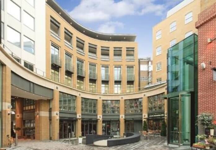 The building at Slingsby Place, Scope Space in Covent Garden, WC2 - London