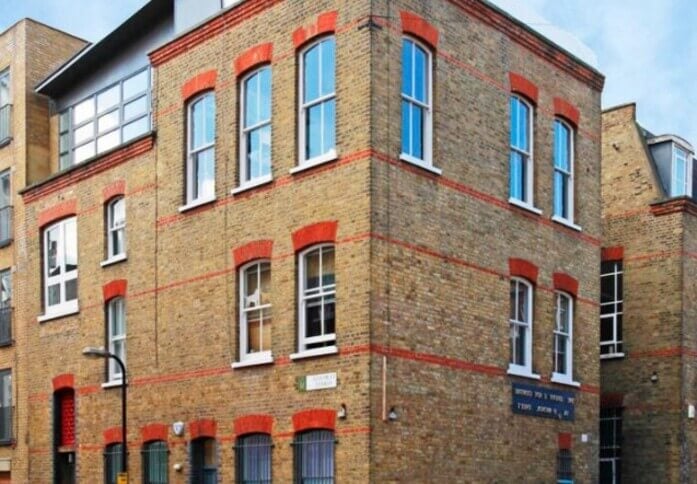 Building external for Old Nichol Street, Dotted Desks Ltd, Shoreditch, EC1 - London