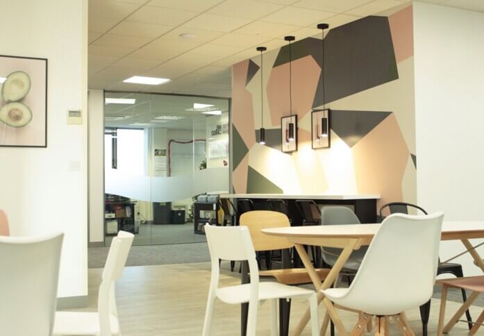 Breakout area at Delta Way, Biz - Space in Egham